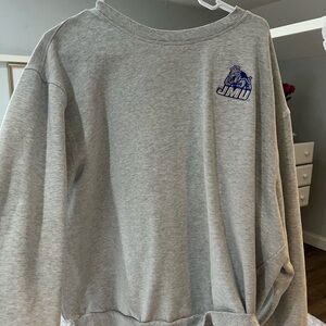 lululemon athletica Gray Crewneck Sweater